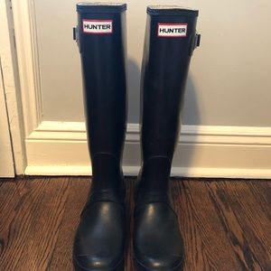 NEW Hunter Tall Rain boots- Black